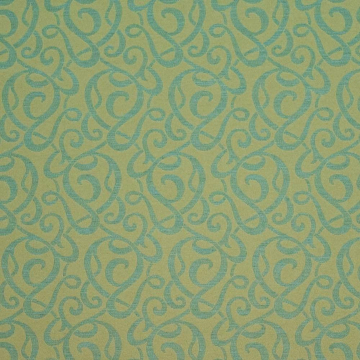 Jubilee Swirl Mermaid by Kasmir Fabric 1404 USA 51,000 Wyzenbeek Double Rubs H: 6 6/8 inches, V:14 4/8 inches 54 - 56 - Fabric Carolina - Kasmir
