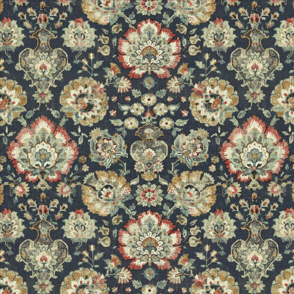 Julia Sapphire  by Kasmir Fabric See sample 55% Linen
45% Viscose
 SOUTH KOREA 12,000 Wyzenbeek Double Rubs </p><p>Repeat: Horizontal: 27 inches and Vertical: 27 inches 54  - Fabric Carolina -