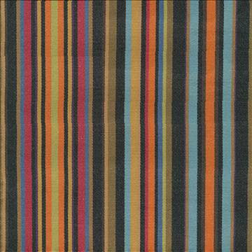 Jumba Stripe Gemstone by Kasmir Fabric 1386 53% Polyester 47% Cotton CHINA 30,000 Wyzenbeek Double Rubs H: 7 inches, V: N/A 56 - 57 - Fabric Carolina - Kasmir
