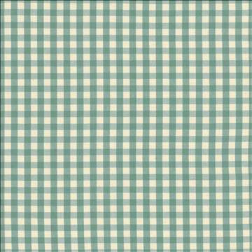 Junction Plaid Turquoise by Kasmir Fabric 5124 100% Cotton USA 15,000 Wyzenbeek Double Rubs H: 1 inches, V: 1 inches 54 - Fabric Carolina - Kasmir