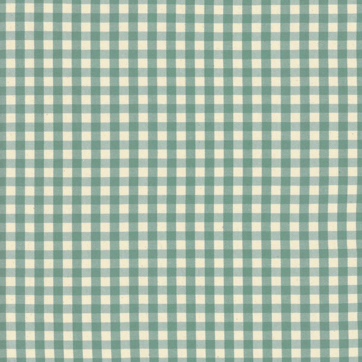 Junction Plaid Turquoise by Kasmir Fabric 5124 100% Cotton
 USA </p><p>Repeat: Horizontal: 1 inches and Vertical: 1 inches 53 - Fabric Carolina -