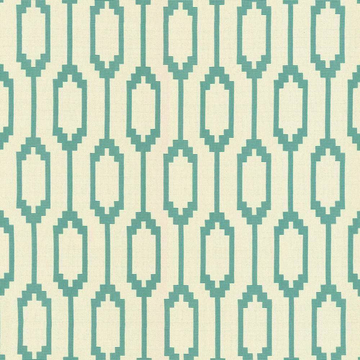 Juno Jade by Kasmir Fabric 5114 USA 15,000 Wyzenbeek Double Rubs H: 6 4/8 inches, V:11 7/8 inches 54 - 55 - Fabric Carolina - Kasmir