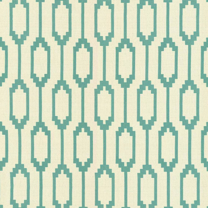 Juno Jade by Kasmir Fabric 5114 71% Cotton
29% Polyester
 USA </p><p>Repeat: Horizontal: 6 4/8 inches and Vertical: 11 7/8 inches 54 - 55 - Fabric Carolina -