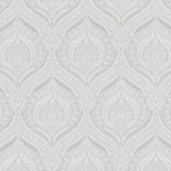 Junoon Silver by Kasmir Fabric 5077 80% Polyester
20% Linen
 SPAIN </p><p>Repeat: Horizontal: 13 4/8 inches and Vertical: 27 inches 56 - 57 - Fabric Carolina -
