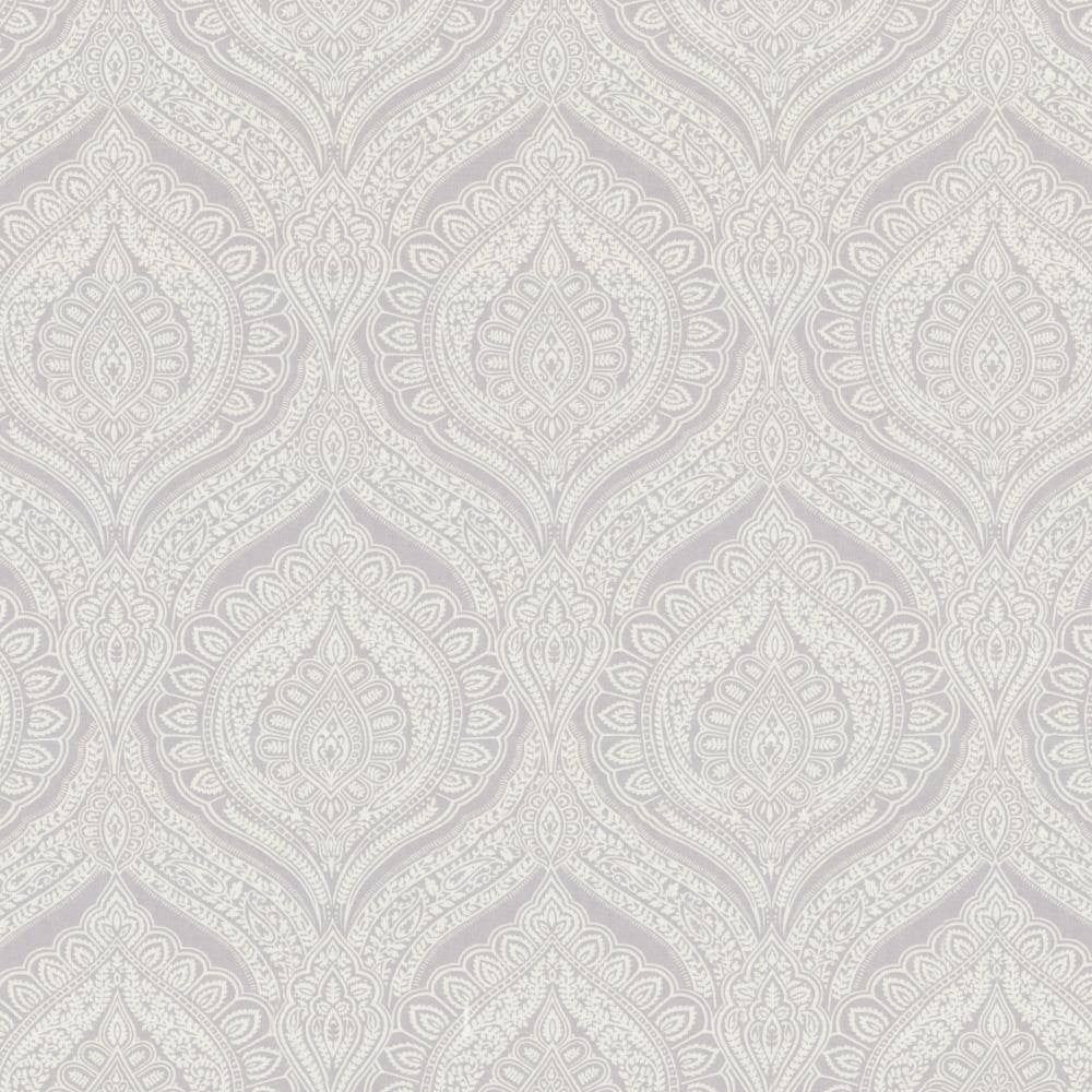 Junoon Silver by Kasmir Fabric 5077 SPAIN Not Tested H: 13 4/8 inches, V:27 inches 56 - 57 - Fabric Carolina - Kasmir