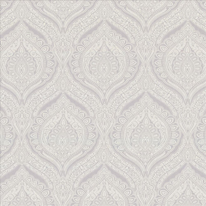 Junoon Silver  by Kasmir Fabric See sample 80% Polyester
20% Linen
 SPAIN Not Tested </p><p>Repeat: Horizontal: 13 4/8 inches and Vertical: 27 inches 56  - Fabric Carolina -