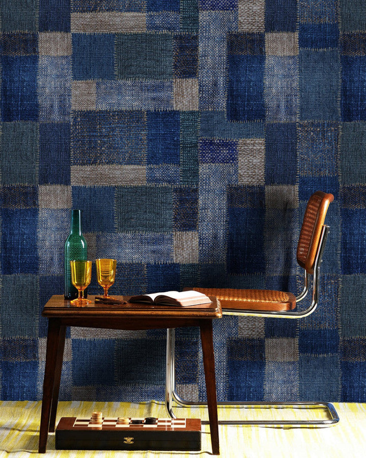Jute Wallpaper by Mind the Gap Designer Wallpaper PREMIUM DESIGNER WALLPAPER COLLECTION Non-woven Made in Europe Paste the wall 3 rolls x 20.5 x 3.25 yards - Swanky Fabrics -