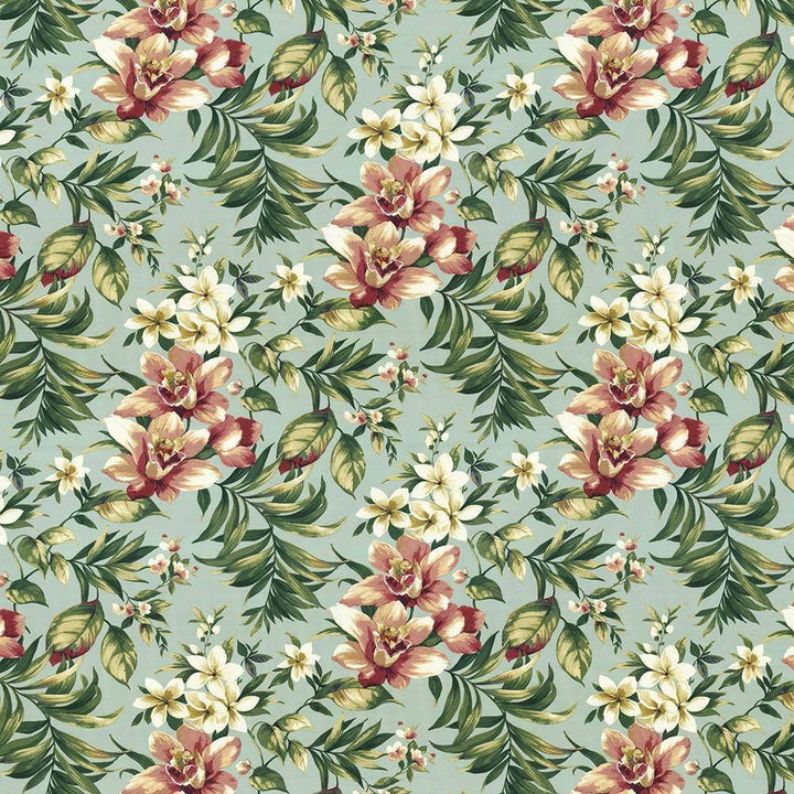 Kaanapali Capri Blue by Kasmir Fabric 5082 SOUTH KOREA 35,000 Wyzenbeek Double Rubs H: 27 inches, V:25 2/8 inches 54 - Fabric Carolina - Kasmir