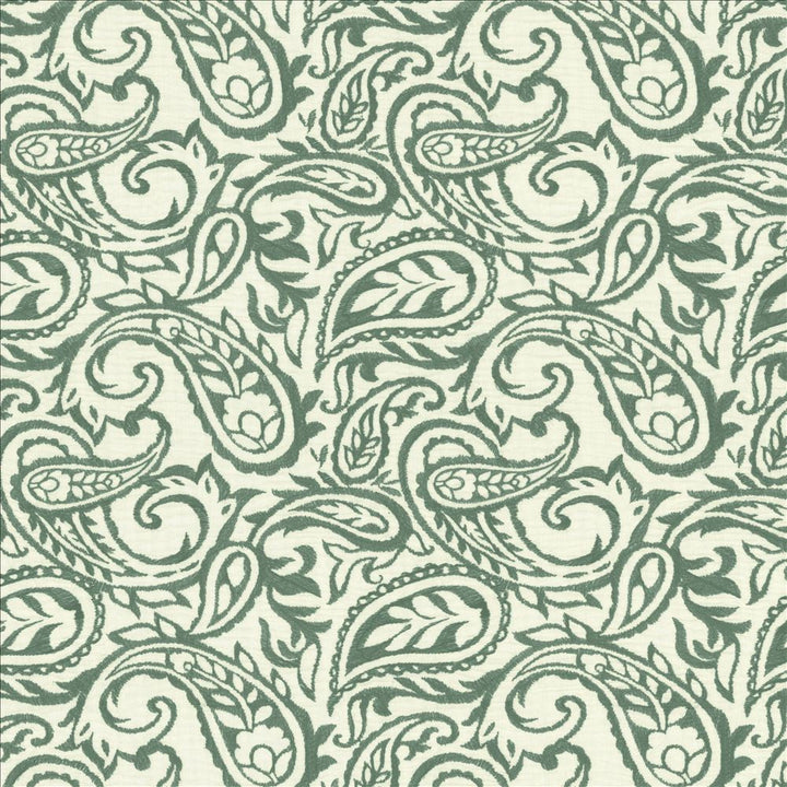 Kahala Paisley Marine by Kasmir Fabric 1450 52% Linen
48% Cotton
 INDIA Not Tested </p><p>Repeat: Horizontal: 17 inches and Vertical: 14 7/8 inches 51 - Fabric Carolina -