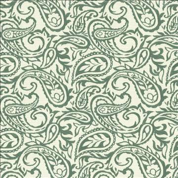 Kahala Paisley Marine by Kasmir Fabric 1450 52% Linen 48% Cotton INDIA Not Tested H: 17 inches, V: 14 7/8 inches 54 - Fabric Carolina - Kasmir