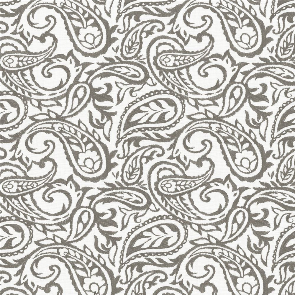 Kahala Paisley Storm by Kasmir Fabric 1450 52% Linen
48% Cotton
 INDIA </p><p>Repeat: Horizontal: 17 inches and Vertical: 14 7/8 inches 51 - Fabric Carolina -