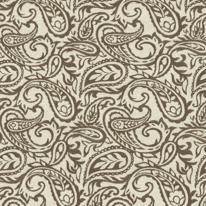 Kahala Paisley Earth by Kasmir Fabric 1450 52% Linen
48% Cotton
 INDIA </p><p>Repeat: Horizontal: 17 inches and Vertical: 14 7/8 inches 51 - Fabric Carolina -