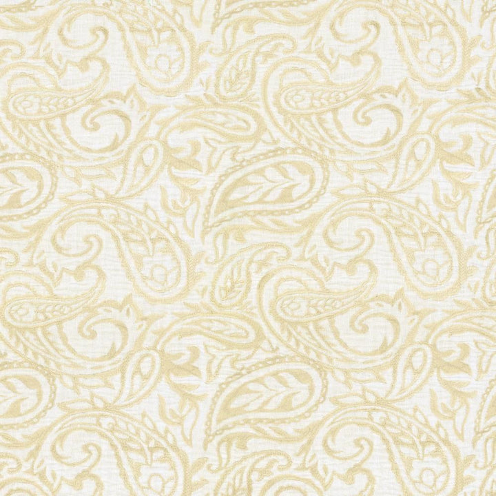 Kahala Paisley Pearl by Kasmir Fabric 1450 52% Linen
48% Cotton
 INDIA </p><p>Repeat: Horizontal: 17 inches and Vertical: 14 7/8 inches 51 - Fabric Carolina -