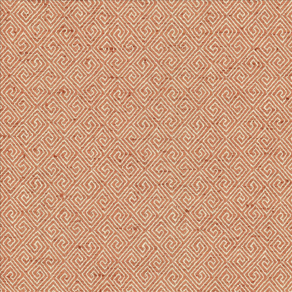 Kaiping Coral  by Kasmir Fabric See sample 59% Polyester
41% Cotton
 INDIA 100,000 Wyzenbeek Double Rubs </p><p>Repeat: Horizontal: 2 5/8 inches and Vertical: 3 inches 57  - Fabric Carolina -