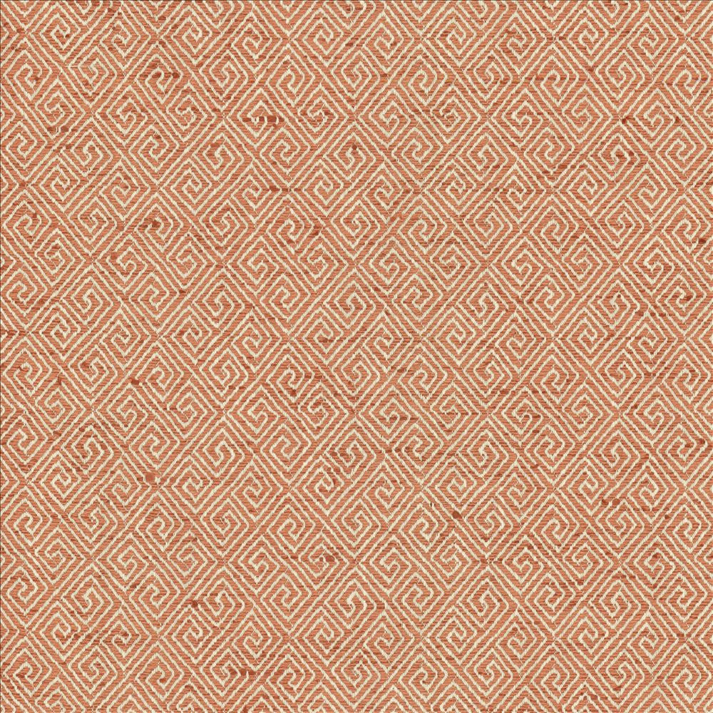 Kaiping Coral by Kasmir Fabric 1461 59% Polyester
41% Cotton
 INDIA 100,000 Wyzenbeek Double Rubs </p><p>Repeat: Horizontal: 2 5/8 inches and Vertical: 3 inches 53 - Fabric Carolina -