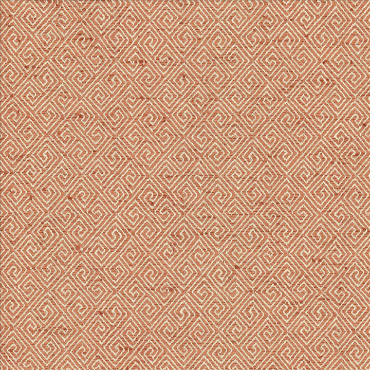 Kaiping Coral by Kasmir Fabric 1461 59% Polyester
41% Cotton
 INDIA 100,000 Wyzenbeek Double Rubs </p><p>Repeat: Horizontal: 2 5/8 inches and Vertical: 3 inches 53 - Fabric Carolina -