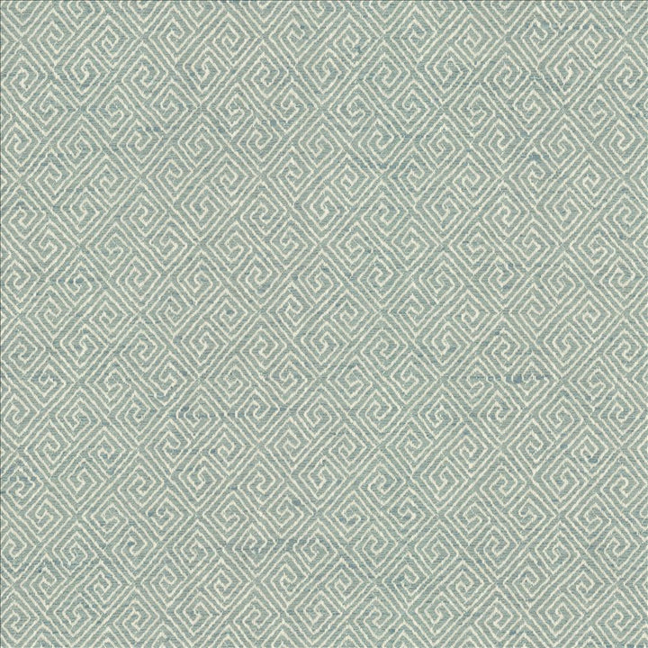 Kaiping Sky by Kasmir Fabric 1461 59% Polyester
41% Cotton
 INDIA 100,000 Wyzenbeek Double Rubs </p><p>Repeat: Horizontal: 2 5/8 inches and Vertical: 3 inches 53 - Fabric Carolina -