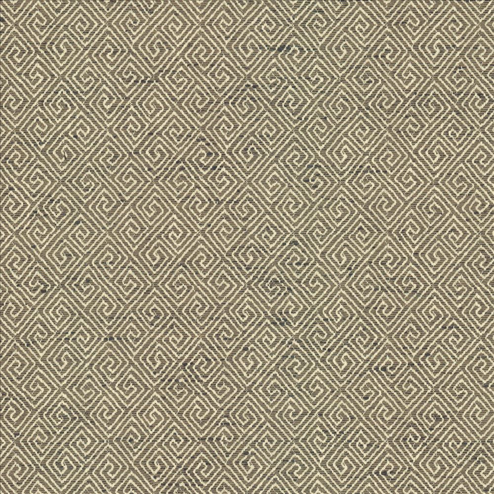 Kaiping Smoke by Kasmir Fabric 1461 59% Polyester
41% Cotton
 INDIA 100,000 Wyzenbeek Double Rubs </p><p>Repeat: Horizontal: 2 5/8 inches and Vertical: 3 inches 53 - Fabric Carolina -