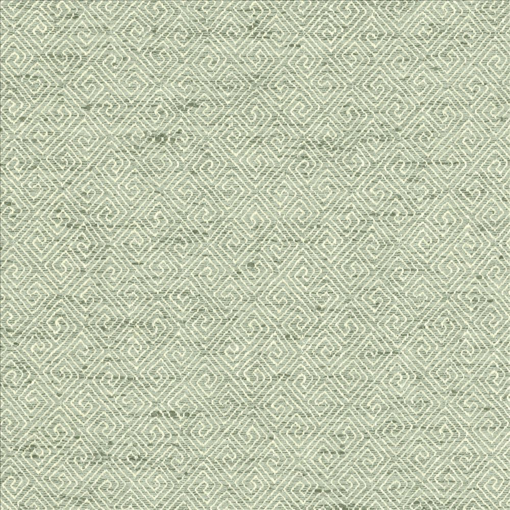 Kaiping Spa  by Kasmir Fabric See sample 59% Polyester
41% Cotton
 INDIA 100,000 Wyzenbeek Double Rubs </p><p>Repeat: Horizontal: 2 5/8 inches and Vertical: 3 inches 57  - Fabric Carolina -