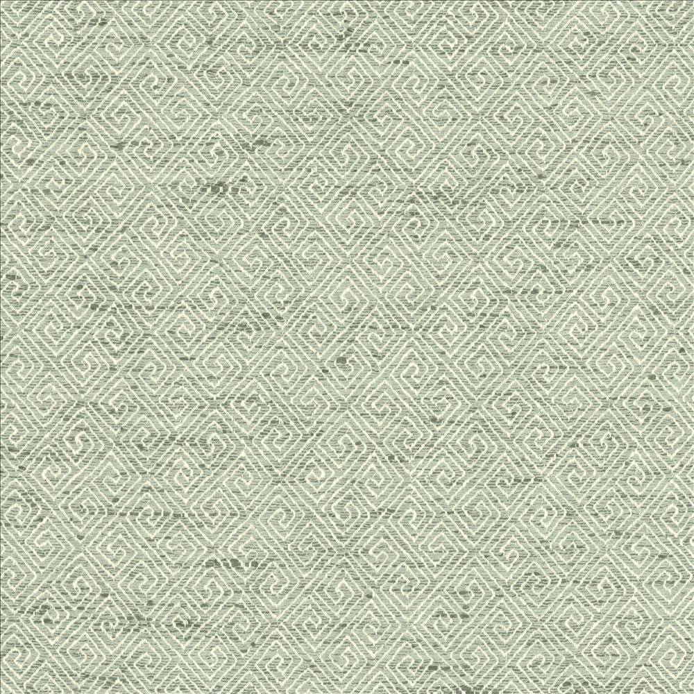 Kaiping Spa by Kasmir Fabric 5124 59% Polyester
41% Cotton
 INDIA 100,000 Wyzenbeek Double Rubs </p><p>Repeat: Horizontal: 2 5/8 inches and Vertical: 3 inches 53 - Fabric Carolina -