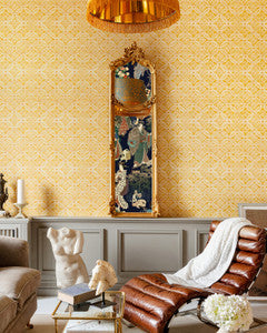 KALAMKARI Citrus Wallpaper (WP30117) by Mind The Gap
