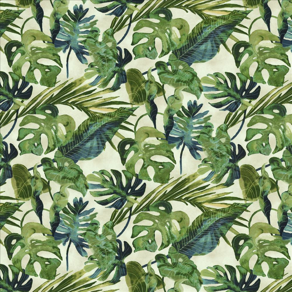 Kalani Aloe by Kasmir Fabric 5154 100% Cotton PERU 24,000 Wyzenbeek Double Rubs Horizontal: 27 inches and Vertical: 24 4/8 inches 54 - Fabric Carolina -