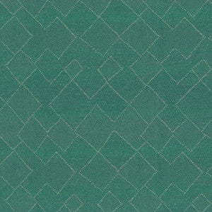Kantha Quilt Jade by Kasmir Fabric