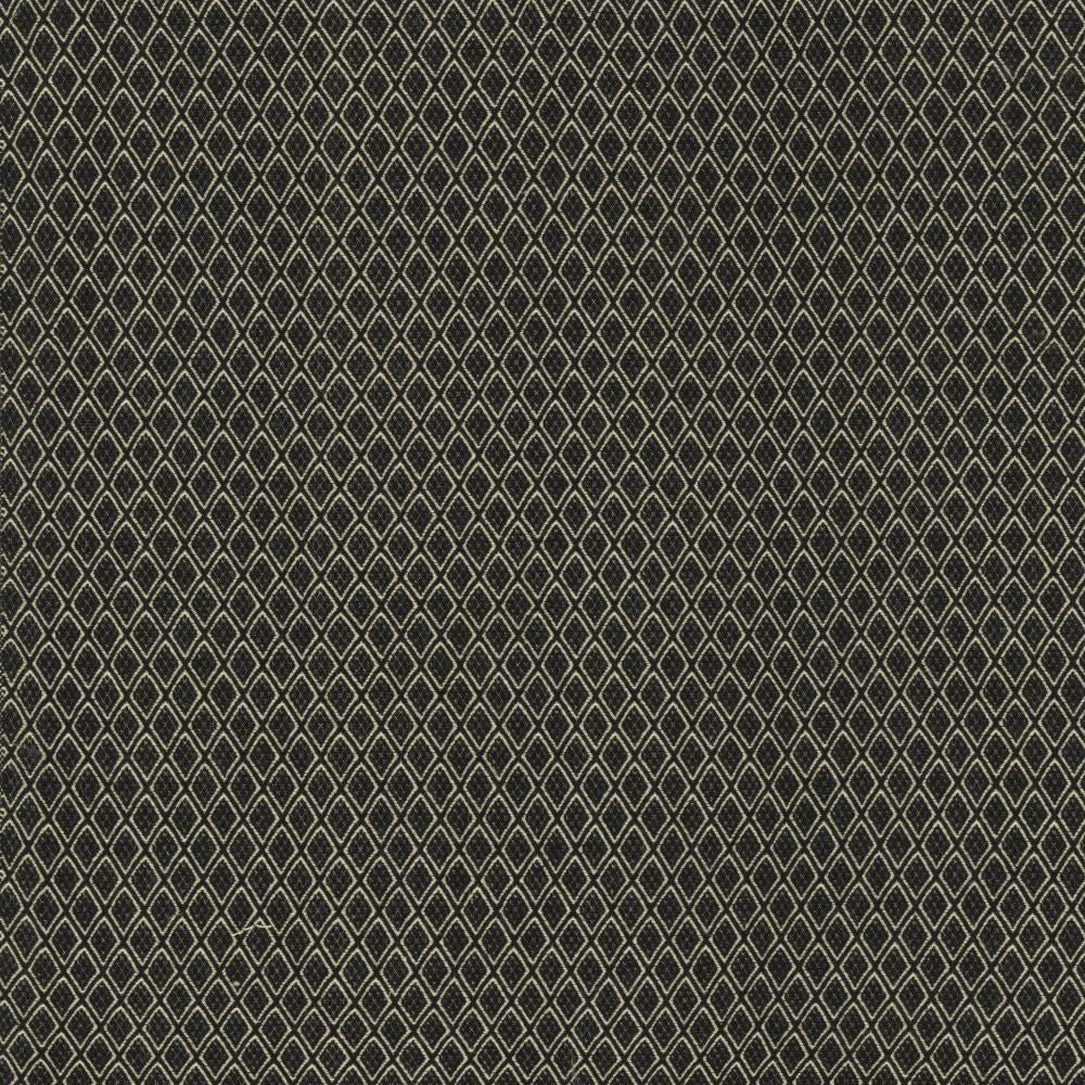 Karat Black by Kasmir Fabric 5144 100% Cotton
 CHINA </p><p>Repeat: Horizontal: 5/8 inches and Vertical: 7/8 inches 54 - Fabric Carolina -