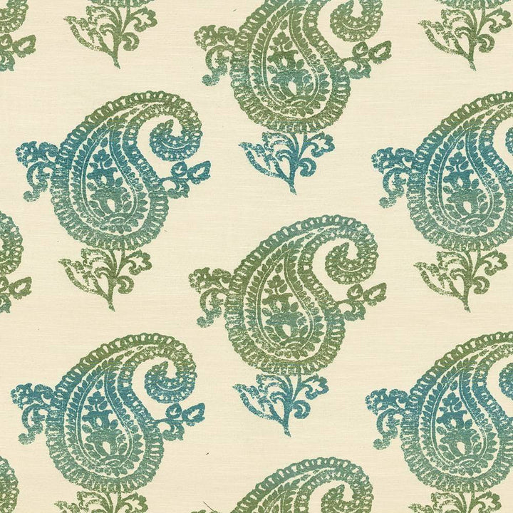 Kasbah Seaglass by Kasmir Fabric 8005 USA 30,000 Wyzenbeek Double Rubs H: 27 3/8 inches, V:20 inches 54 - Fabric Carolina - Kasmir