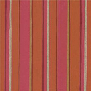 Kasbah Stripe Fruit Punch by Kasmir Fabric 8005 66% Rayon 32% Polyester 1% Cotton 1% Linen USA 50,000 Wyzenbeek Double Rubs H: 12 inches, V: N/A 54 - Fabric Carolina - Kasmir