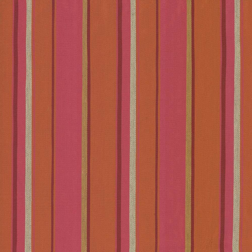 Kasbah Stripe Fruit Punch by Kasmir Fabric 8005 66% Rayon
32% Polyester
1% Cotton
1% Linen
 USA </p><p>Repeat: Horizontal: 12 inches and Vertical: N/A 54 - Fabric Carolina -
