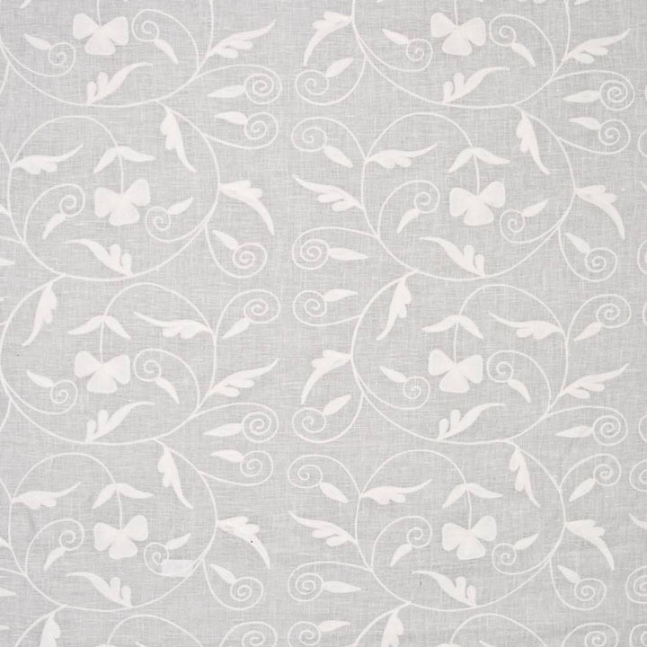 Kashida Snow by Kasmir Fabric 1374 INDIA Not Tested H: 16 inches, V:15 4/8 inches 54 - Fabric Carolina - Kasmir