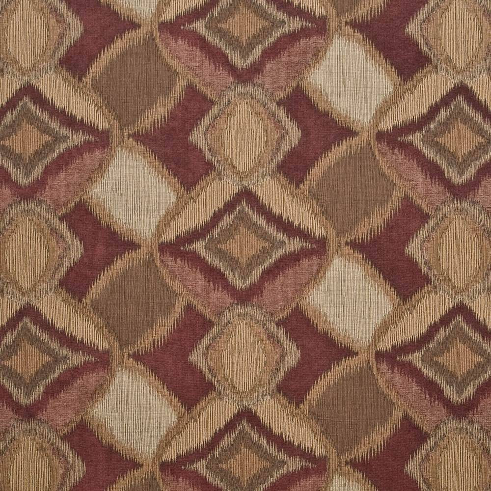 Kaska Wine by Kasmir Fabric 1397 CHINA 9,000 Wyzenbeek Double Rubs H: 28 4/8 inches, V:14 inches 56 - 57 - Fabric Carolina - Kasmir