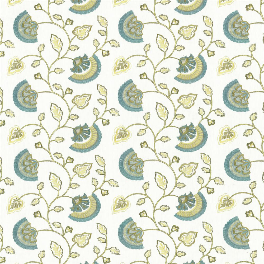 Kay Jewel by Kasmir Fabric 5156 52% Cotton
48% Polyester
 INDIA </p><p>Repeat: Horizontal: 13 inches and Vertical: 9 1/8 inches 52 - Fabric Carolina -