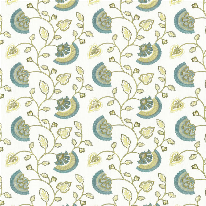 Kay Jewel by Kasmir Fabric 5156 52% Cotton
48% Polyester
 INDIA </p><p>Repeat: Horizontal: 13 inches and Vertical: 9 1/8 inches 52 - Fabric Carolina -