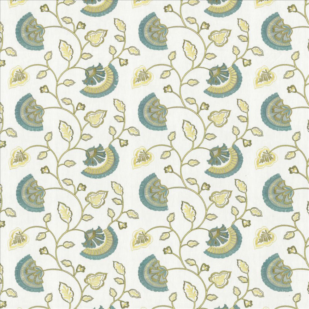 Kay Jewel  by Kasmir Fabric See sample 52% Cotton
48% Polyester
 INDIA 30,000 Wyzenbeek Double Rubs </p><p>Repeat: Horizontal: 13 inches and Vertical: 9 1/8 inches 55  - Fabric Carolina -