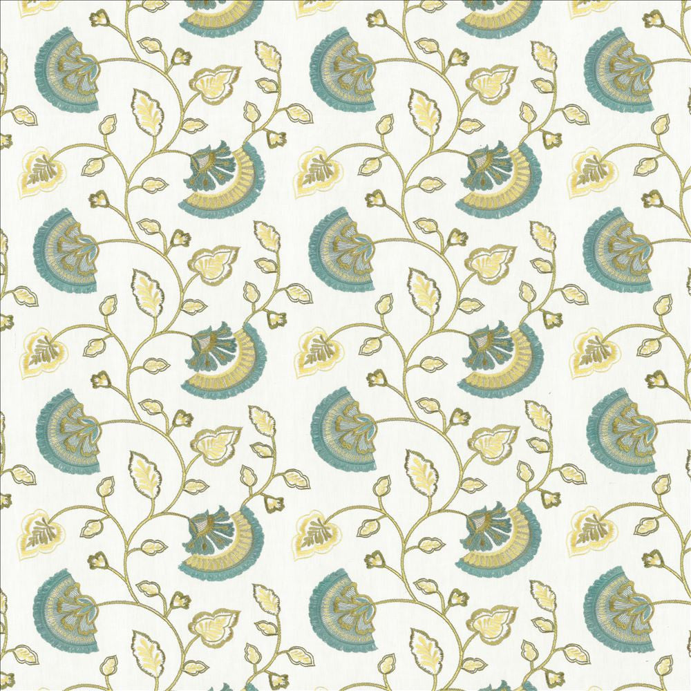 Kay Jewel by Kasmir Fabric 5156 52% Cotton
48% Polyester
 INDIA </p><p>Repeat: Horizontal: 13 inches and Vertical: 9 1/8 inches 55 - Fabric Carolina -