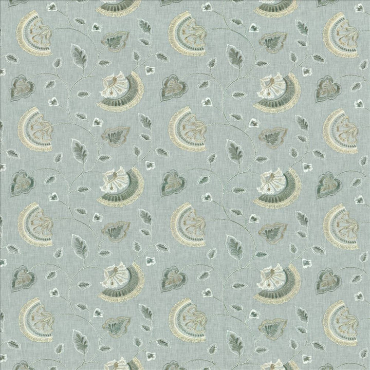 Kay Quartz by Kasmir Fabric 5156 52% Cotton
48% Polyester
 INDIA </p><p>Repeat: Horizontal: 13 inches and Vertical: 9 1/8 inches 52 - Fabric Carolina -