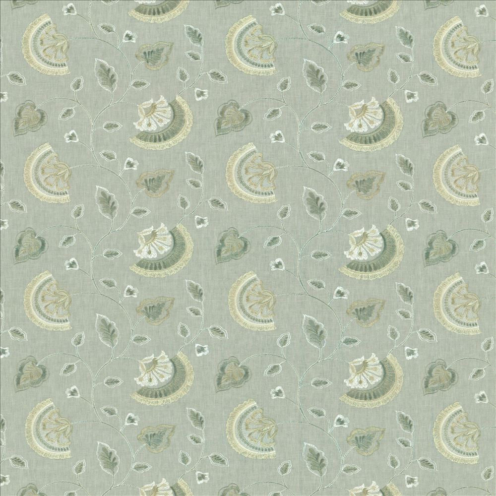 Kay Quartz by Kasmir Fabric 5156 52% Cotton
48% Polyester
 INDIA 30,000 Wyzenbeek Double Rubs </p><p>Repeat: Horizontal: 13 inches and Vertical: 9 1/8 inches 52 - Fabric Carolina -
