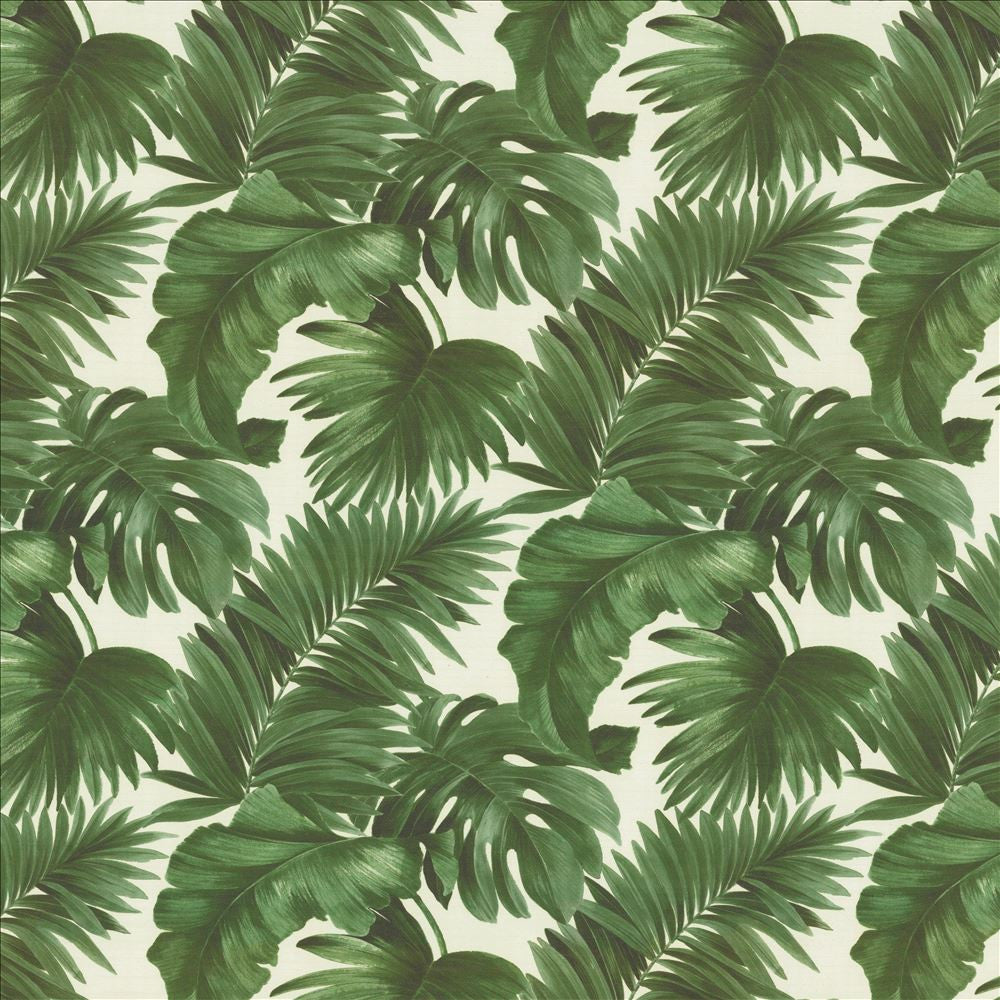 Keanu Palm 110 Moss by Kasmir Fabric 1453 65% Polyester
35% Cotton
 SPAIN 40,000 Martindale Cycles </p><p>Repeat: Horizontal: 27 5/8 inches and Vertical: 24 4/8 inches 110 - Fabric Carolina -