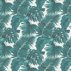 Keanu Palm 110 Peacock by Kasmir Fabric