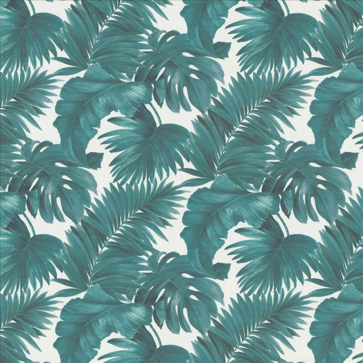 Keanu Palm 110 Peacock  by Kasmir Fabric See sample 65% Polyester
35% Cotton
 SPAIN 40,000 Martindale Cycles </p><p>Repeat: Horizontal: 27 5/8 inches and Vertical: 24 4/8 inches 110  - Fabric Carolina -