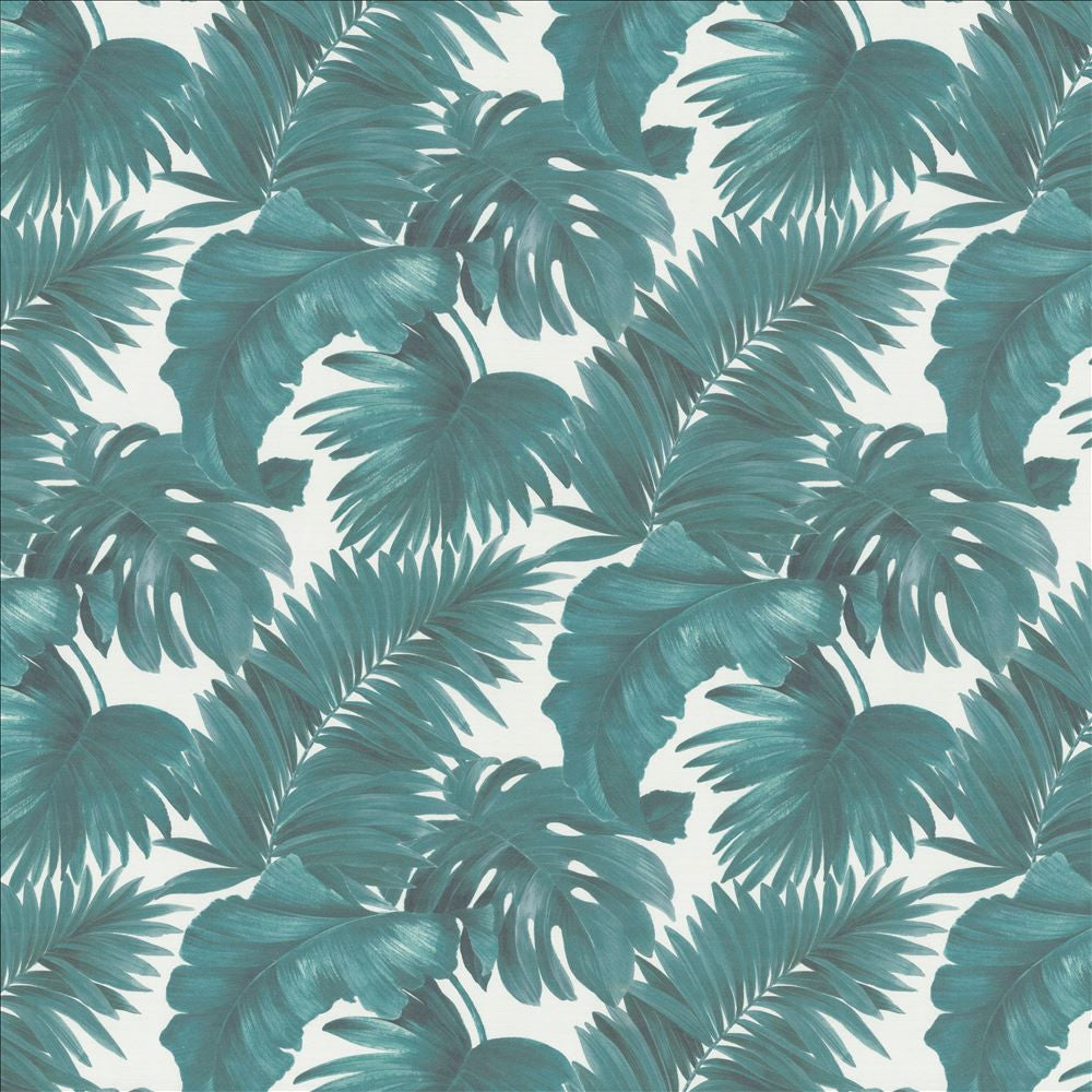 Keanu Palm 110 Peacock by Kasmir Fabric 1453 65% Polyester
35% Cotton
 SPAIN </p><p>Repeat: Horizontal: 27 5/8 inches and Vertical: 24 4/8 inches 110 - Fabric Carolina -