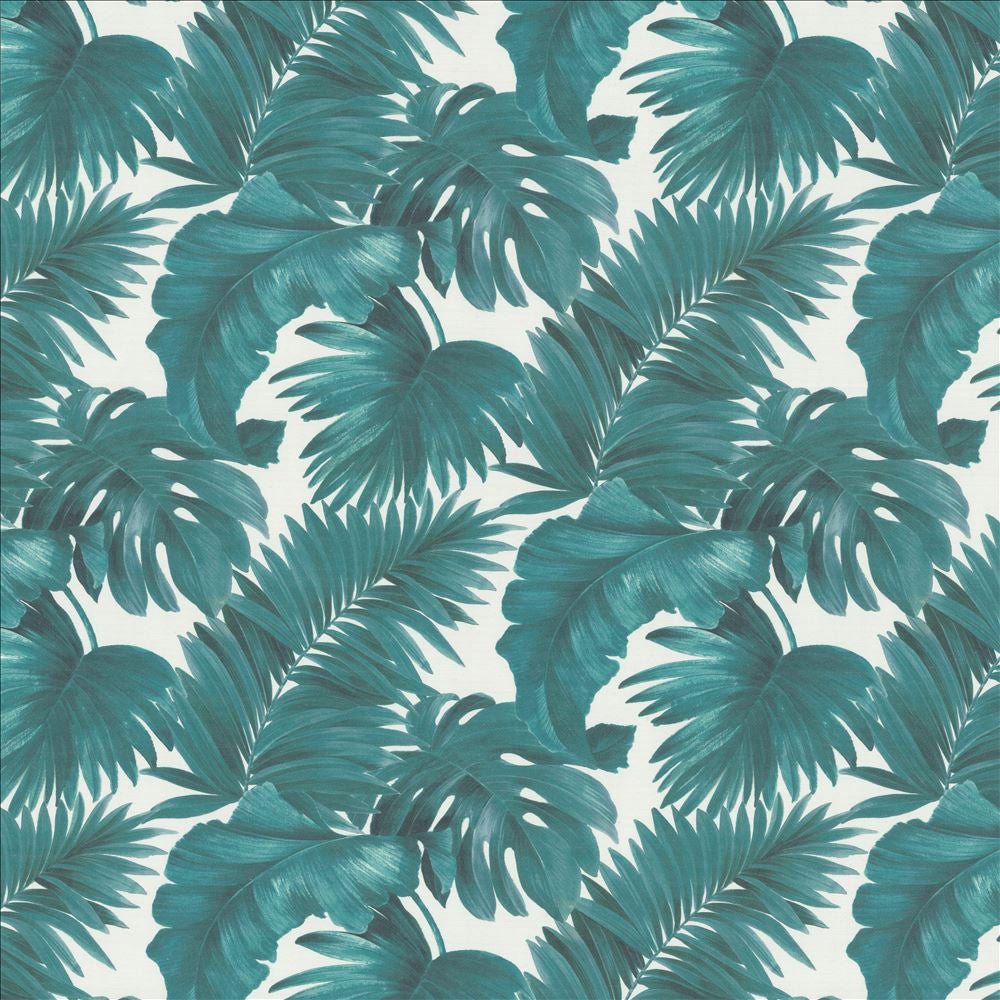 Keanu Palm 110 Peacock by Kasmir Fabric 1453 65% Polyester
35% Cotton
 SPAIN </p><p>Repeat: Horizontal: 27 5/8 inches and Vertical: 24 4/8 inches 110 - Fabric Carolina -