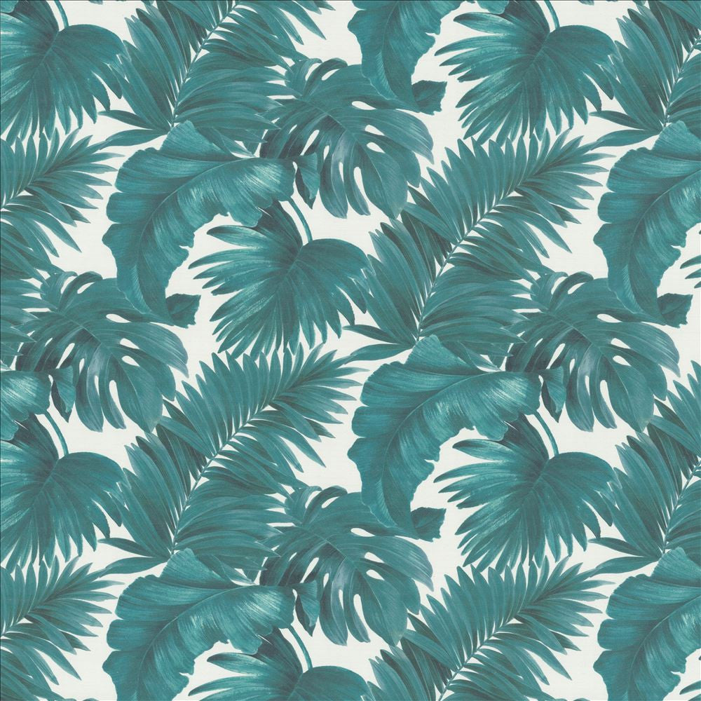 Keanu Palm 55 Peacock by Kasmir Fabric 1453 65% Polyester
35% Cotton
 SPAIN </p><p>Repeat: Horizontal: 27 5/8 inches and Vertical: 24 4/8 inches 55 - Fabric Carolina -