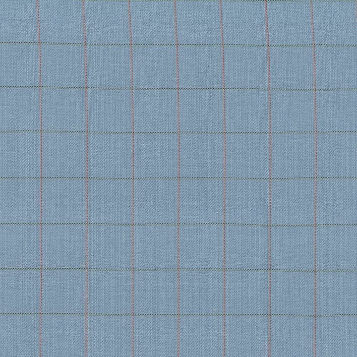 Keheley Ice Blue by Kasmir Fabric 1441 100% Cotton INDIA 12,000 Wyzenbeek Double Rubs Horizontal: 3 inches and Vertical: 3 inches 53 - 54 - Fabric Carolina -