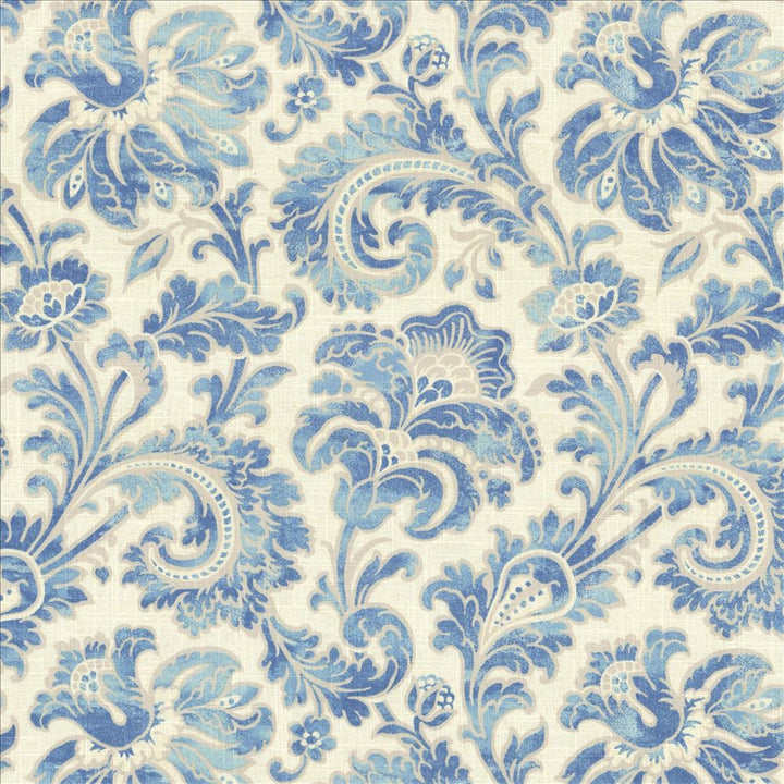 Kenilworth Matisse Blue by Kasmir Fabric 5081 55% Linen
45% Rayon
 CHINA </p><p>Repeat: Horizontal: 13 6/8 inches and Vertical: 16 6/8 inches 54 - 55 - Fabric Carolina -