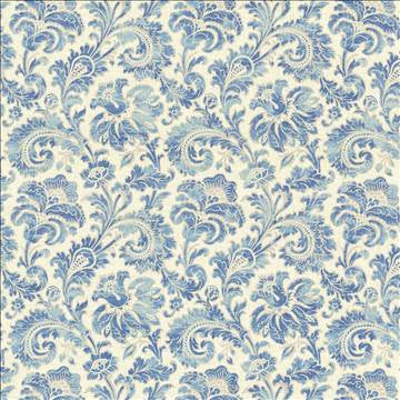 Kenilworth Matisse Blue by Kasmir Fabric 5081 55% Linen 45% Rayon CHINA 12,000 Wyzenbeek Double Rubs H: 13 6/8 inches, V: 16 6/8 inches 54 - 55 - Fabric Carolina - Kasmir