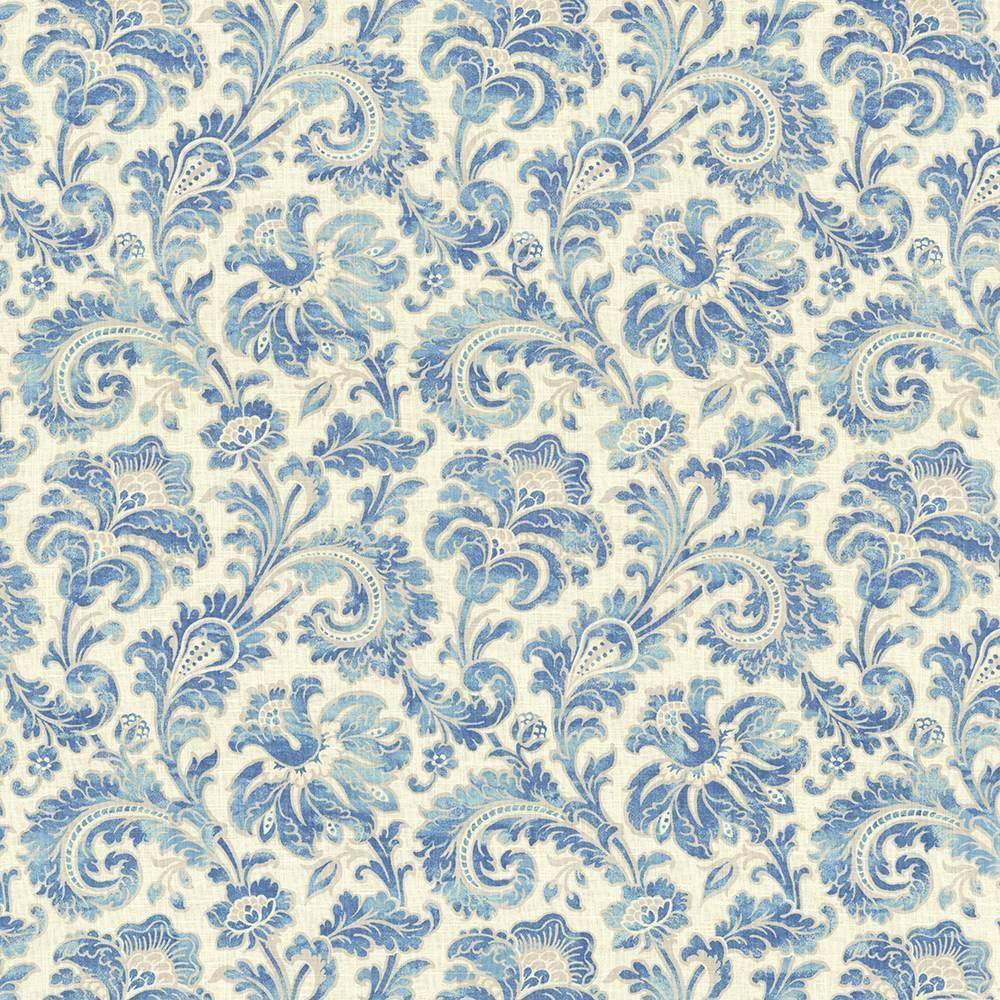 Kenilworth Matisse Blue by Kasmir Fabric 5081 CHINA 12,000 Wyzenbeek Double Rubs H: 13 6/8 inches, V:16 6/8 inches 54 - 55 - Fabric Carolina - Kasmir