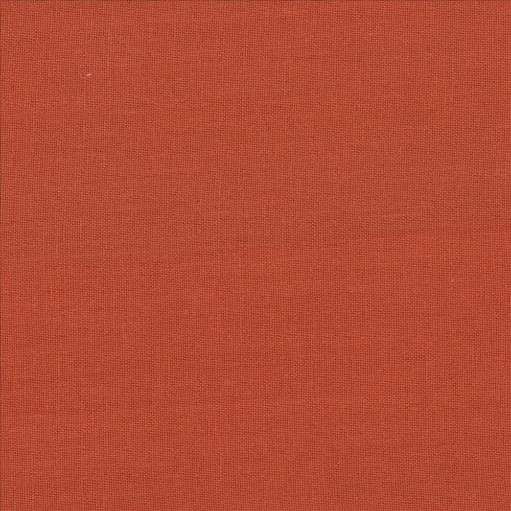 Kilkenny Paprika by Kasmir Fabric 5091 100% Linen
 CHINA 15,000 Wyzenbeek Double Rubs </p><p>Repeat: Horizontal: N/A and Vertical: N/A 54 - Fabric Carolina -